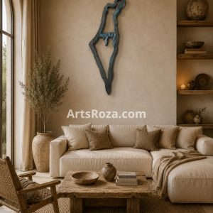 Israël – silver & blue